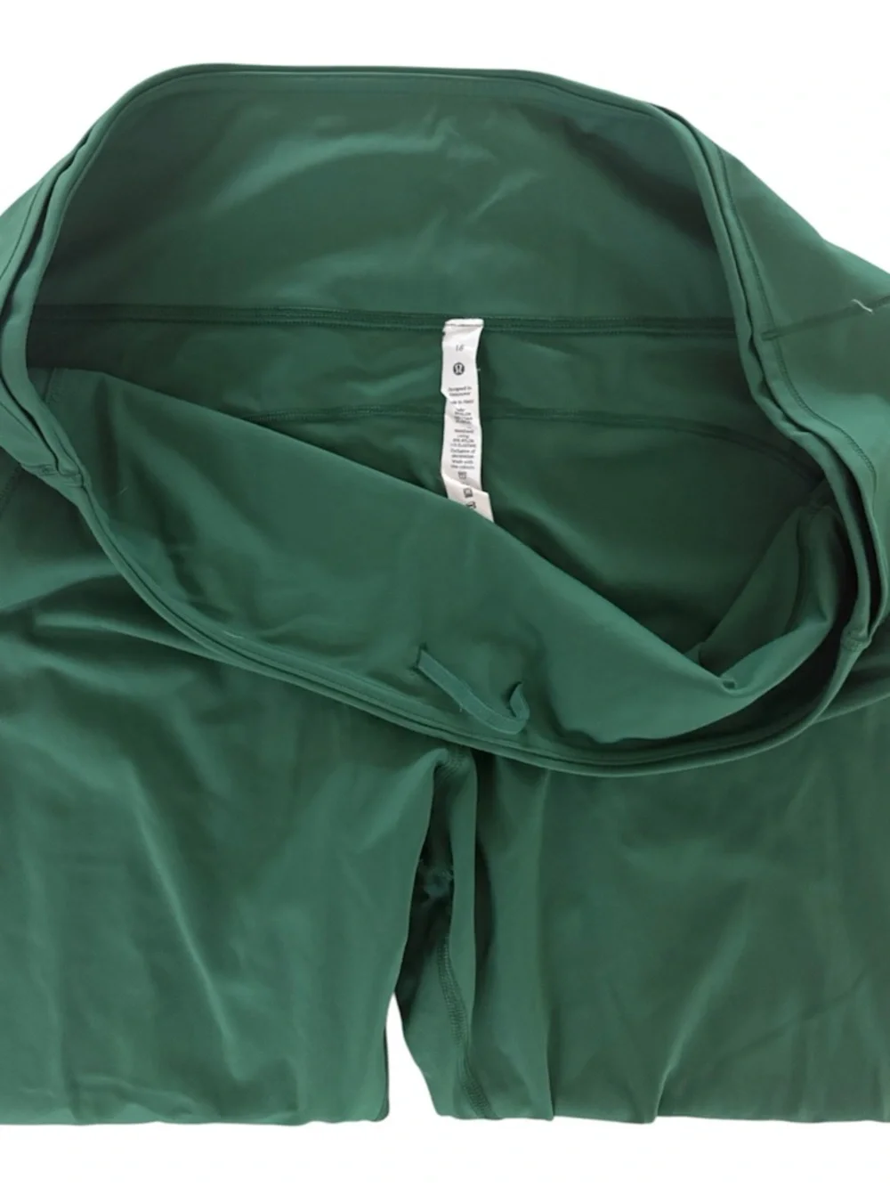 Lululemon Fast and Free High-Rise Tights 25” Everglade green. Size 18. - Picture 5 of 9